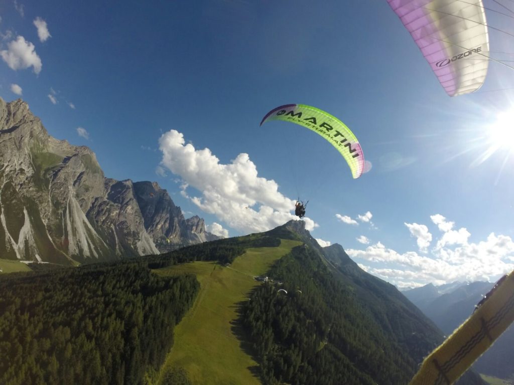 Paragliding Stubaital in Tirol mit Fly-Stubai