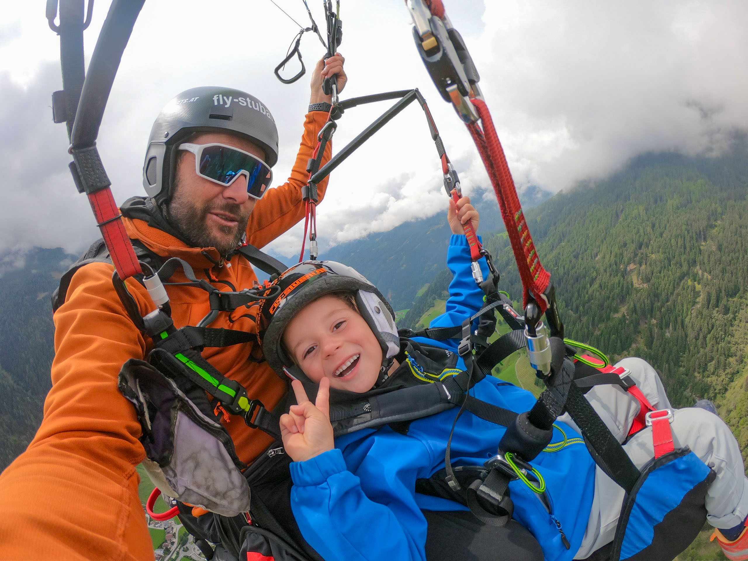 Kinder-Tandemflug Schlick